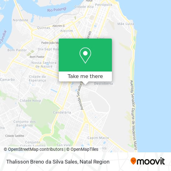 Thalisson Breno da Silva Sales map
