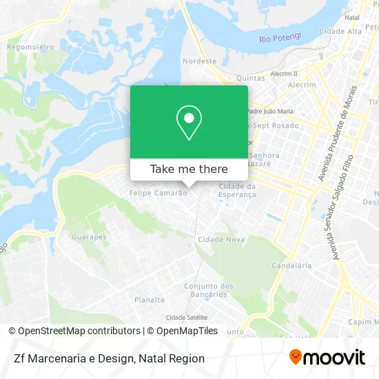 Zf Marcenaria e Design map