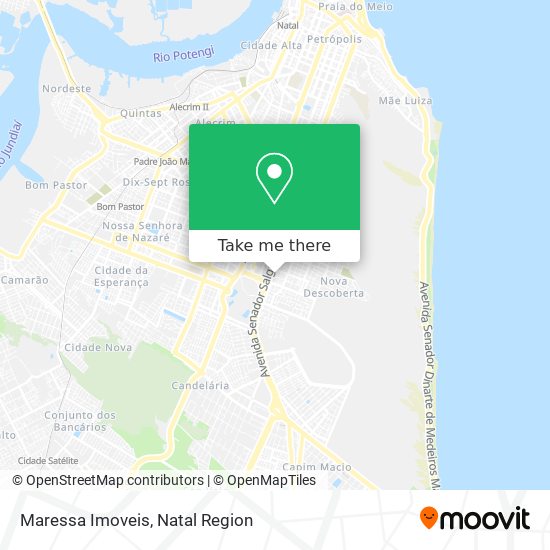 Maressa Imoveis map