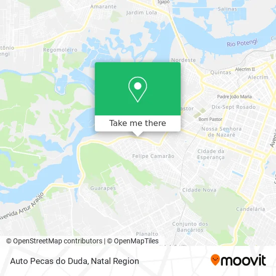 Auto Pecas do Duda map