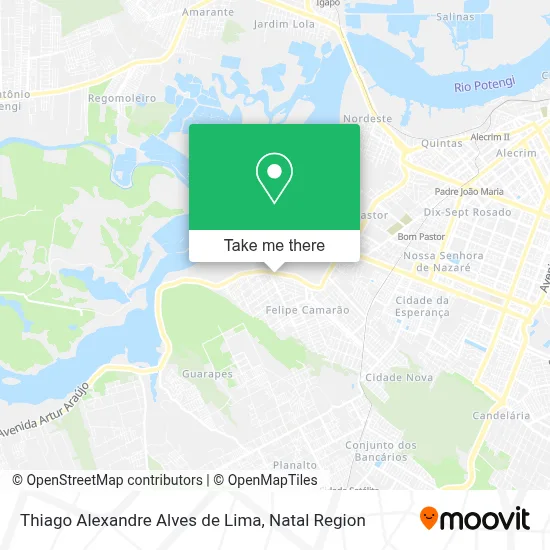 Thiago Alexandre Alves de Lima map