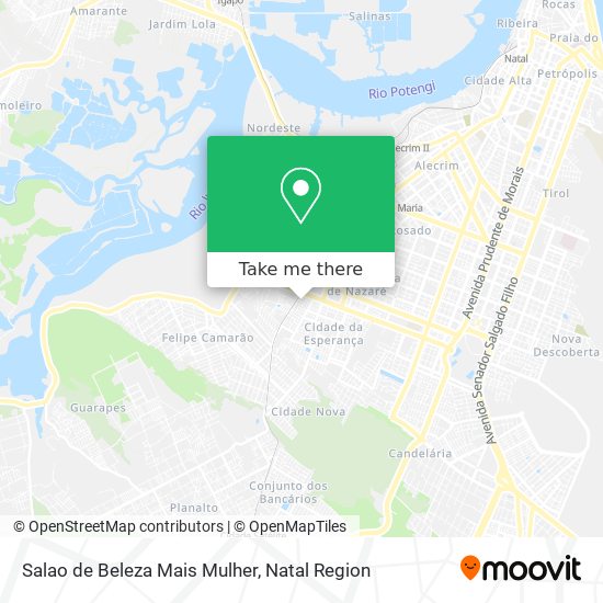 Salao de Beleza Mais Mulher map