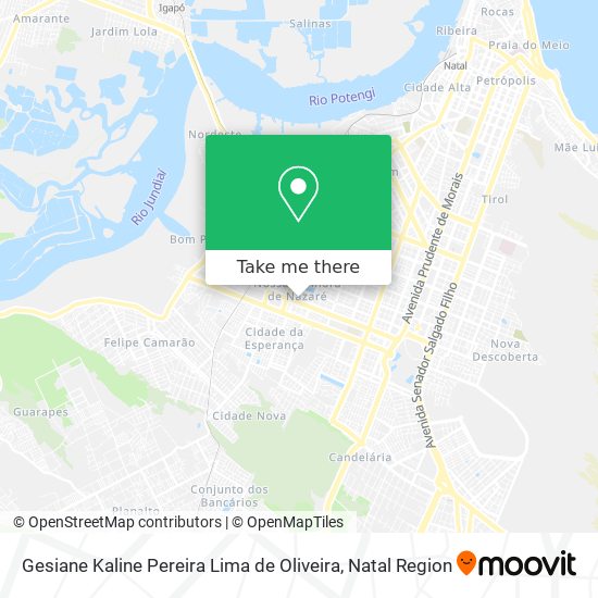Gesiane Kaline Pereira Lima de Oliveira map