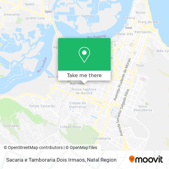 Sacaria e Tamboraria Dois Irmaos map