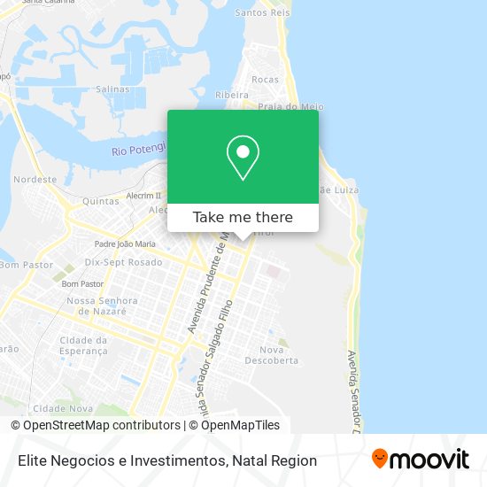 Elite Negocios e Investimentos map