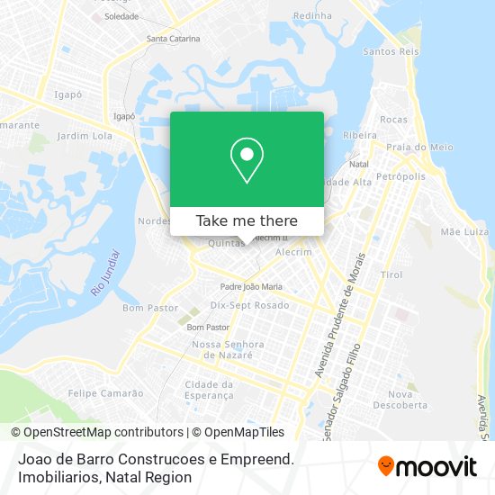 Joao de Barro Construcoes e Empreend. Imobiliarios map