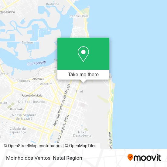 Moinho dos Ventos map