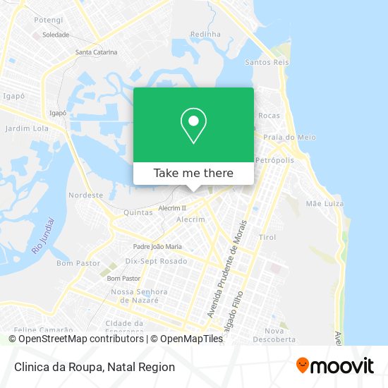 Clinica da Roupa map