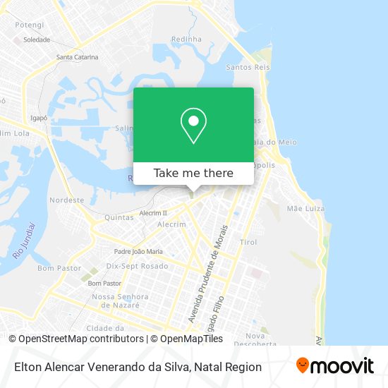 Elton Alencar Venerando da Silva map