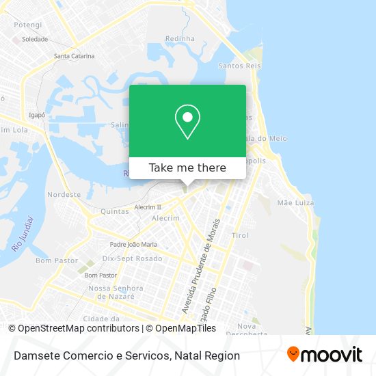 Damsete Comercio e Servicos map