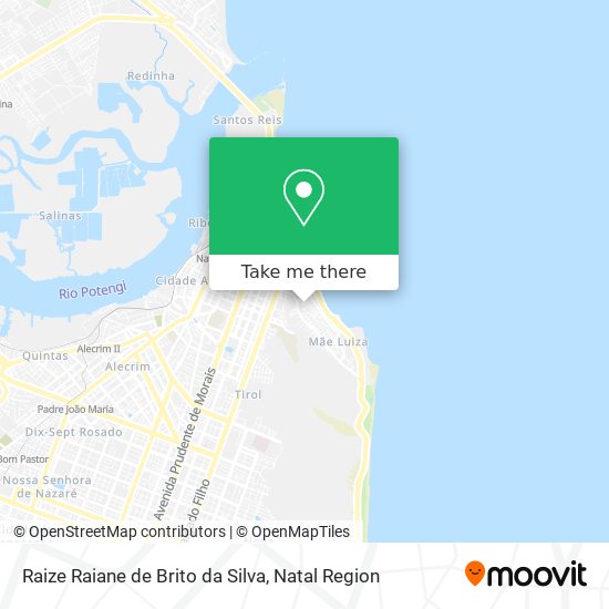 Raize Raiane de Brito da Silva map