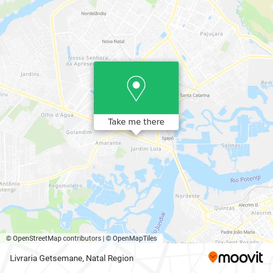 Livraria Getsemane map