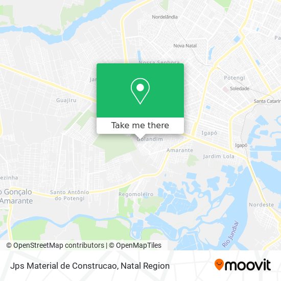 Jps Material de Construcao map