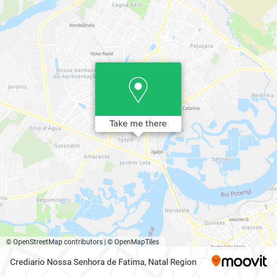 Crediario Nossa Senhora de Fatima map
