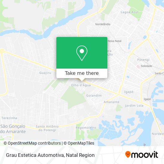 Grau Estetica Automotiva map