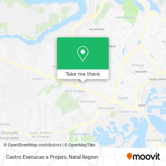 Castro Execucao e Projeto map