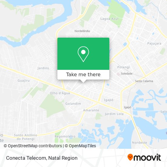 Conecta Telecom map