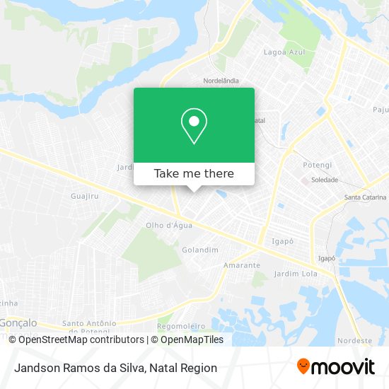 Jandson Ramos da Silva map