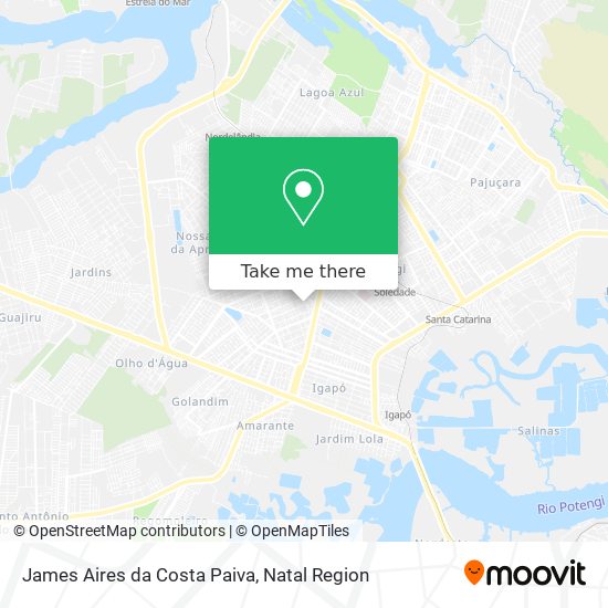 James Aires da Costa Paiva map