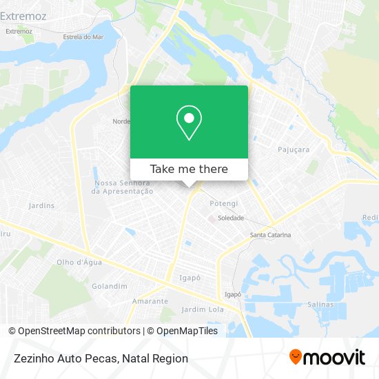 Zezinho Auto Pecas map