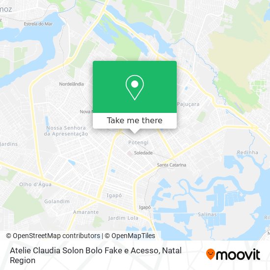 Atelie Claudia Solon Bolo Fake e Acesso map