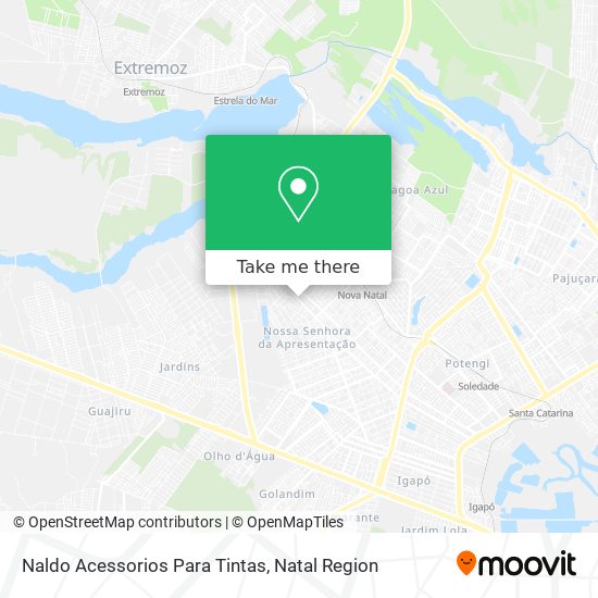 Mapa Naldo Acessorios Para Tintas