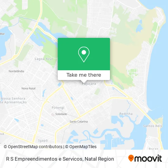 R S Empreendimentos e Servicos map