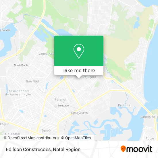 Edilson Construcoes map