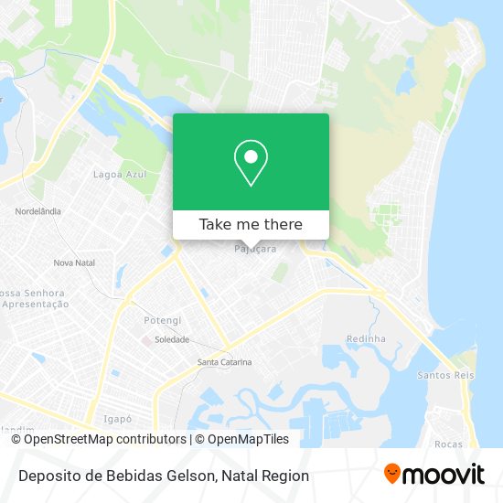 Deposito de Bebidas Gelson map