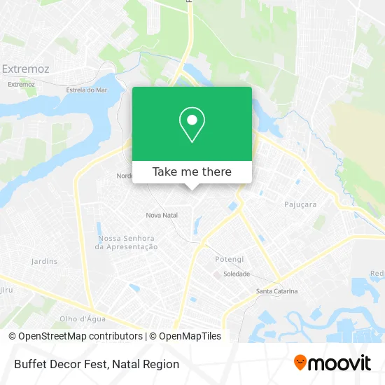 Buffet Decor Fest map