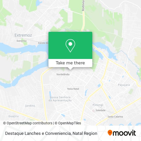 Destaque Lanches e Conveniencia map
