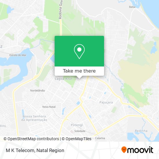 M K Telecom map