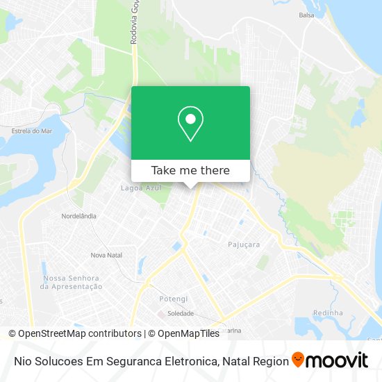 Nio Solucoes Em Seguranca Eletronica map