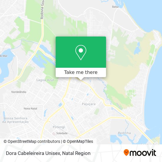 Dora Cabeleireira Unisex map