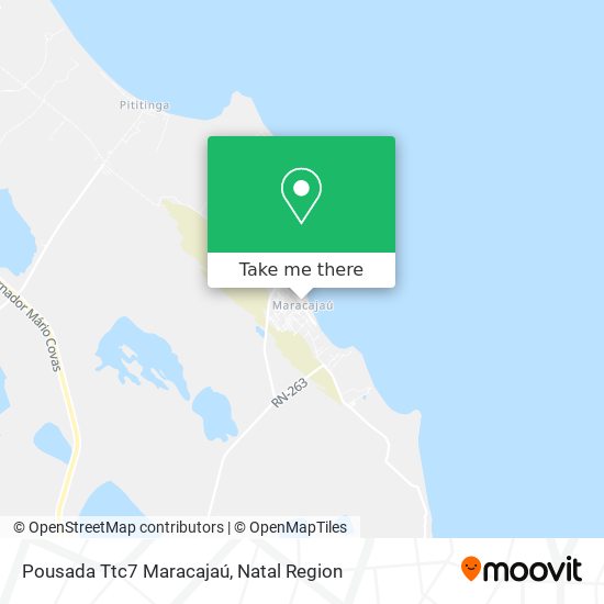 Pousada Ttc7 Maracajaú map