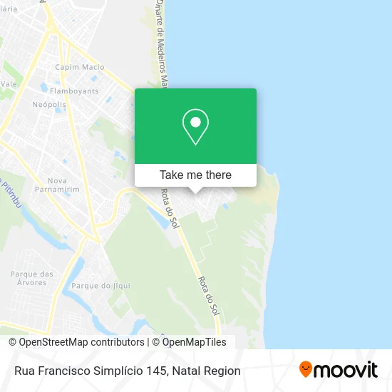 Rua Francisco Simplício 145 map