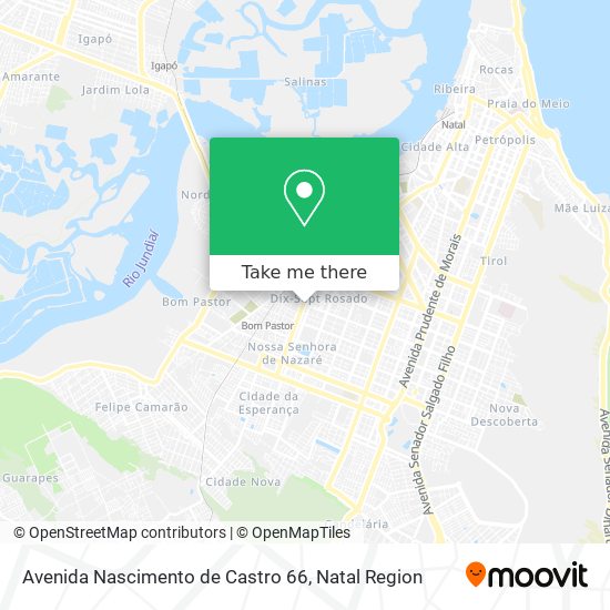Avenida Nascimento de Castro 66 map