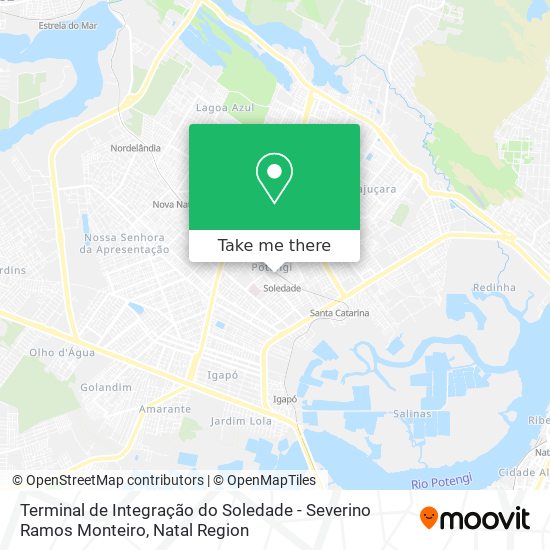 Terminal de Integração do Soledade - Severino Ramos Monteiro map