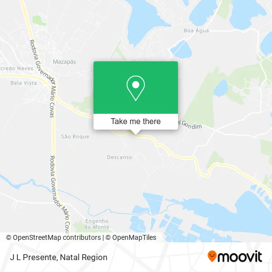 J L Presente map