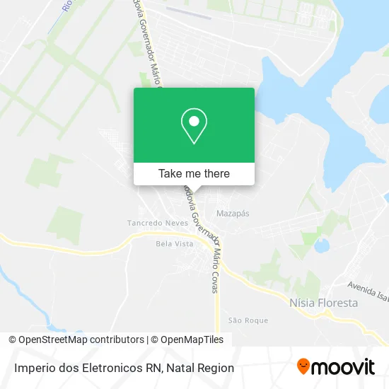 Imperio dos Eletronicos RN map