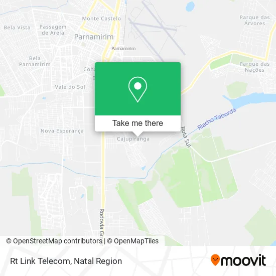 Rt Link Telecom map