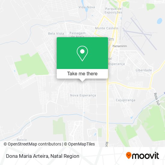 Dona Maria Arteira map