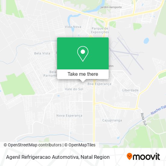 Agenil Refrigeracao Automotiva map