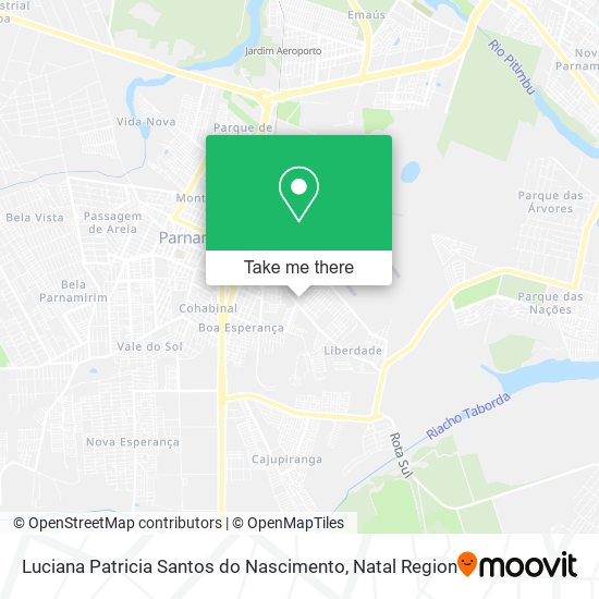 Luciana Patricia Santos do Nascimento map