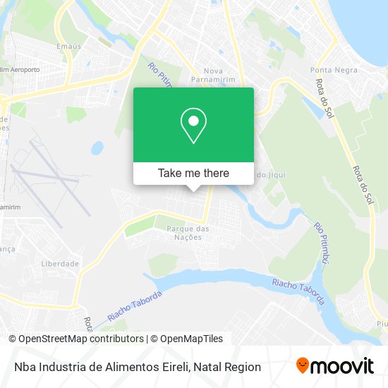 Nba Industria de Alimentos Eireli map