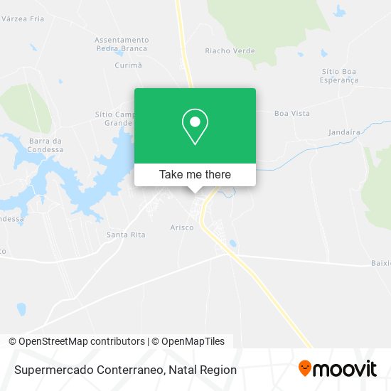 Supermercado Conterraneo map