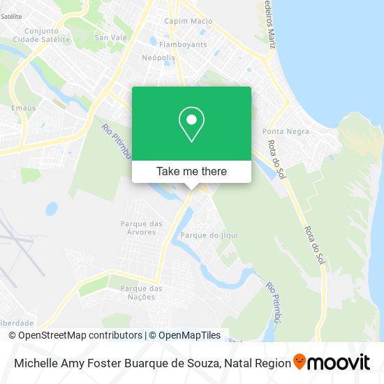 Michelle Amy Foster Buarque de Souza map
