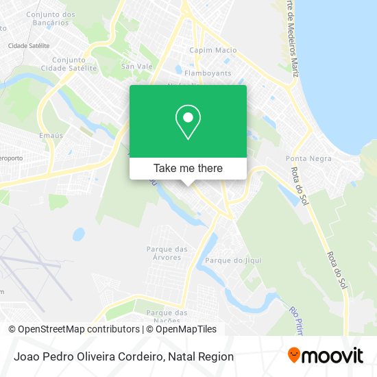 Joao Pedro Oliveira Cordeiro map