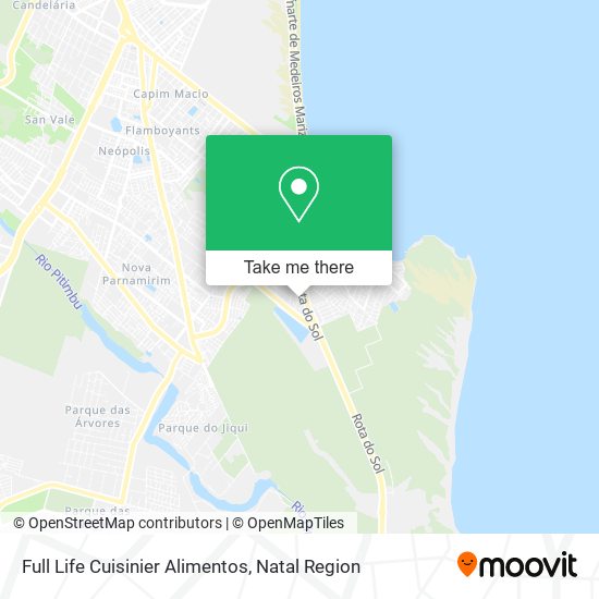 Full Life Cuisinier Alimentos map