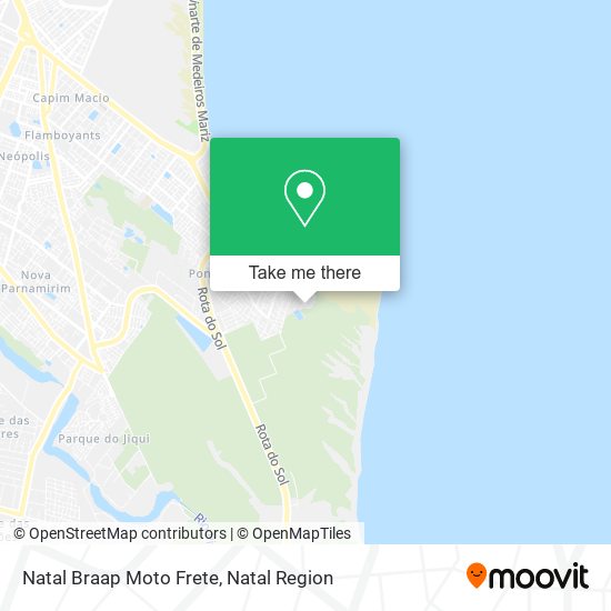 Natal Braap Moto Frete map